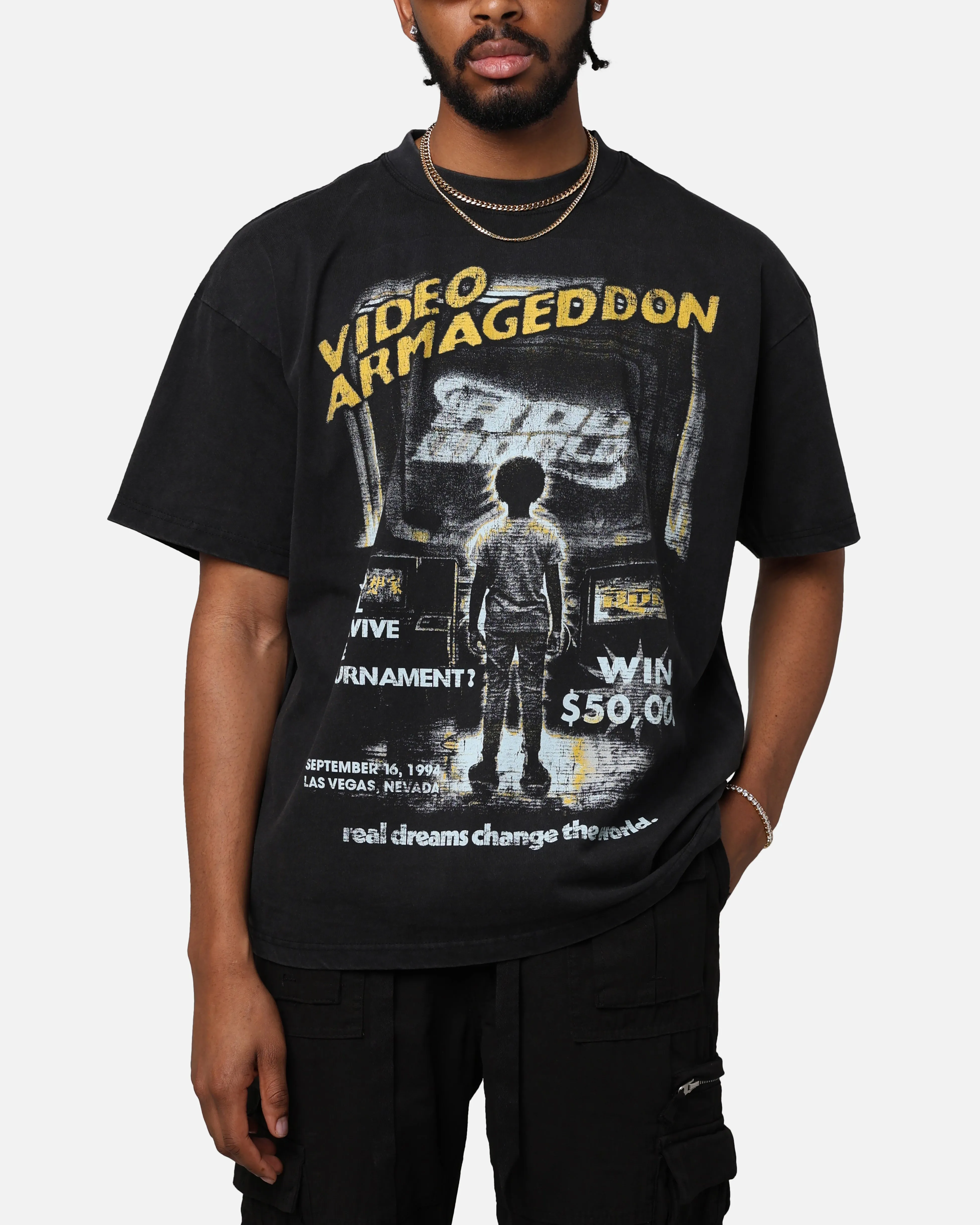 Modern Trend Look RDCWorld 1994 Tournament T-Shirt Vintage Black