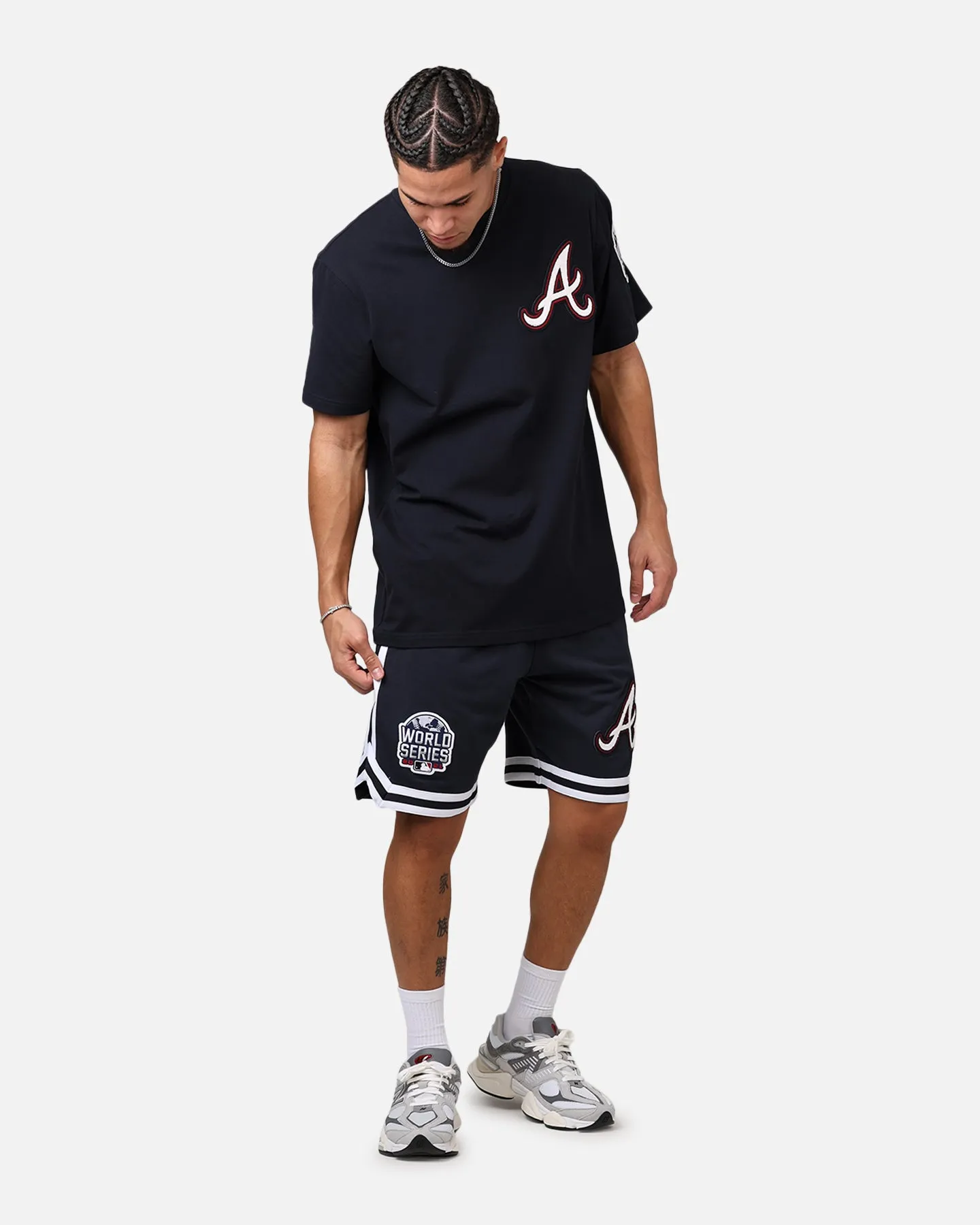New Era Atlanta Braves 'Logo Select Official Team Colors' Shorts OTC Daily Essential
