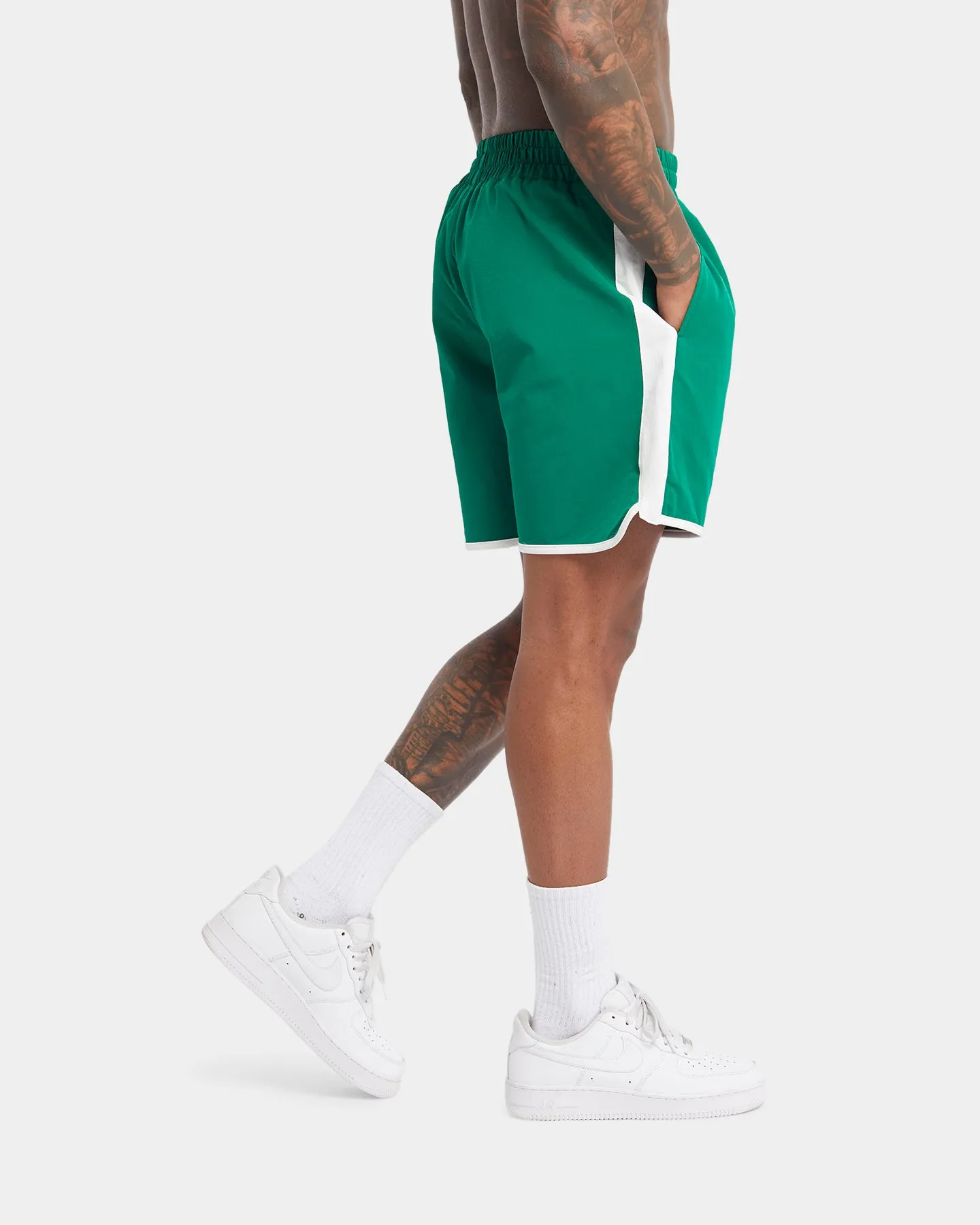 Fitness Friendly XXIII Maxime Racing Shorts Green/White