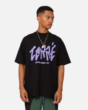 Carre Enterprise Oversized T-Shirt Black LayeredHemDetails