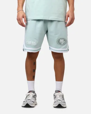 New San Francisco 49ers 'Logo Select Mint' Shorts Mint/White Urban Style Hygienic Antimicrobial Layer