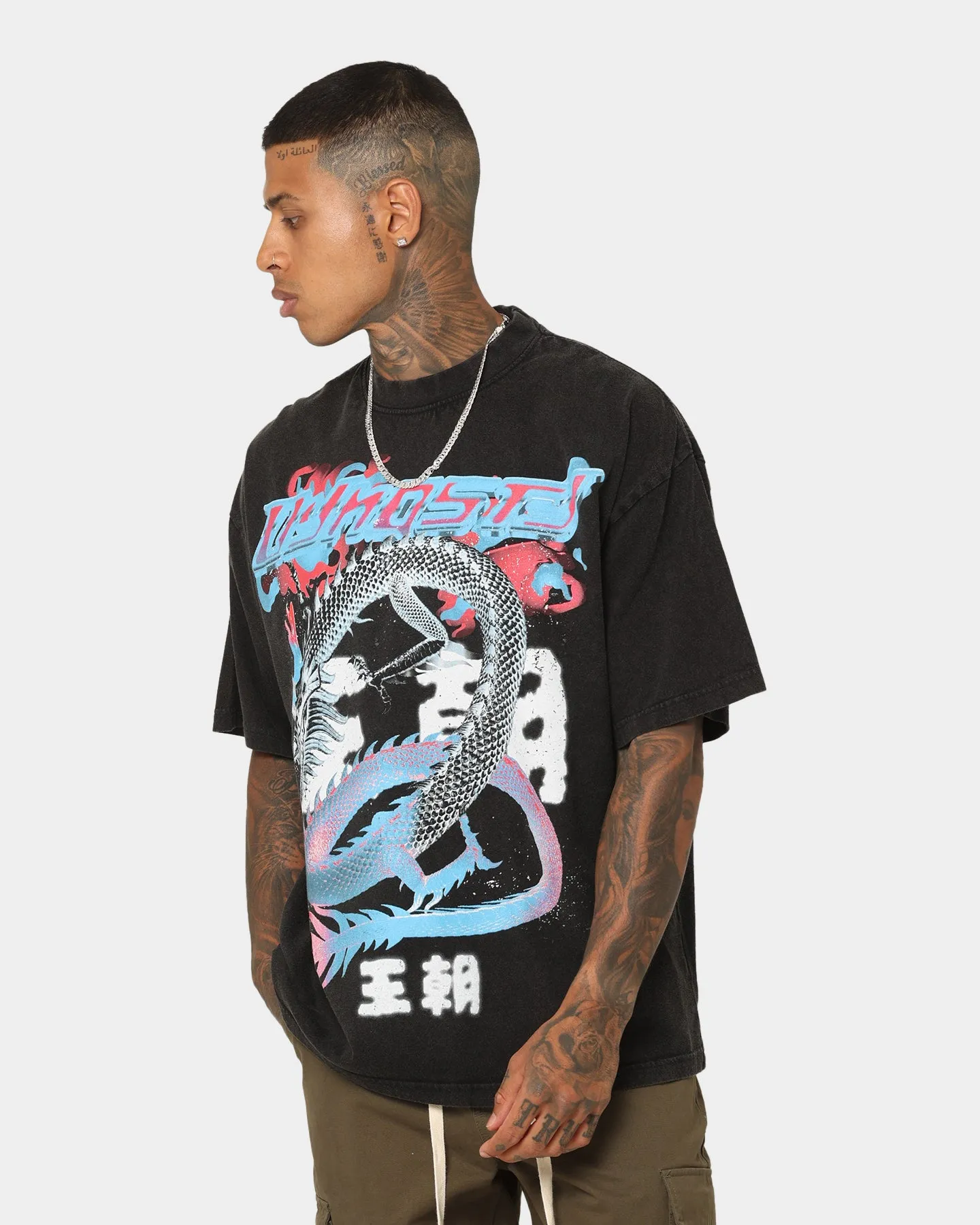Loiter Dynasty Vintage T-Shirt Vintage Black Sleeveless freedom