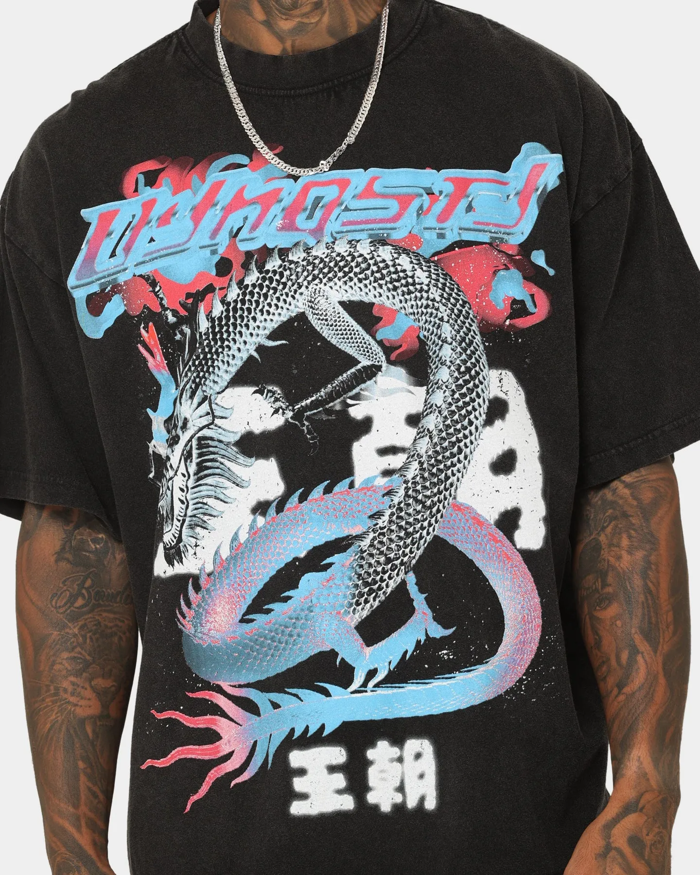 Loiter Dynasty Vintage T-Shirt Vintage Black Essential Clothing