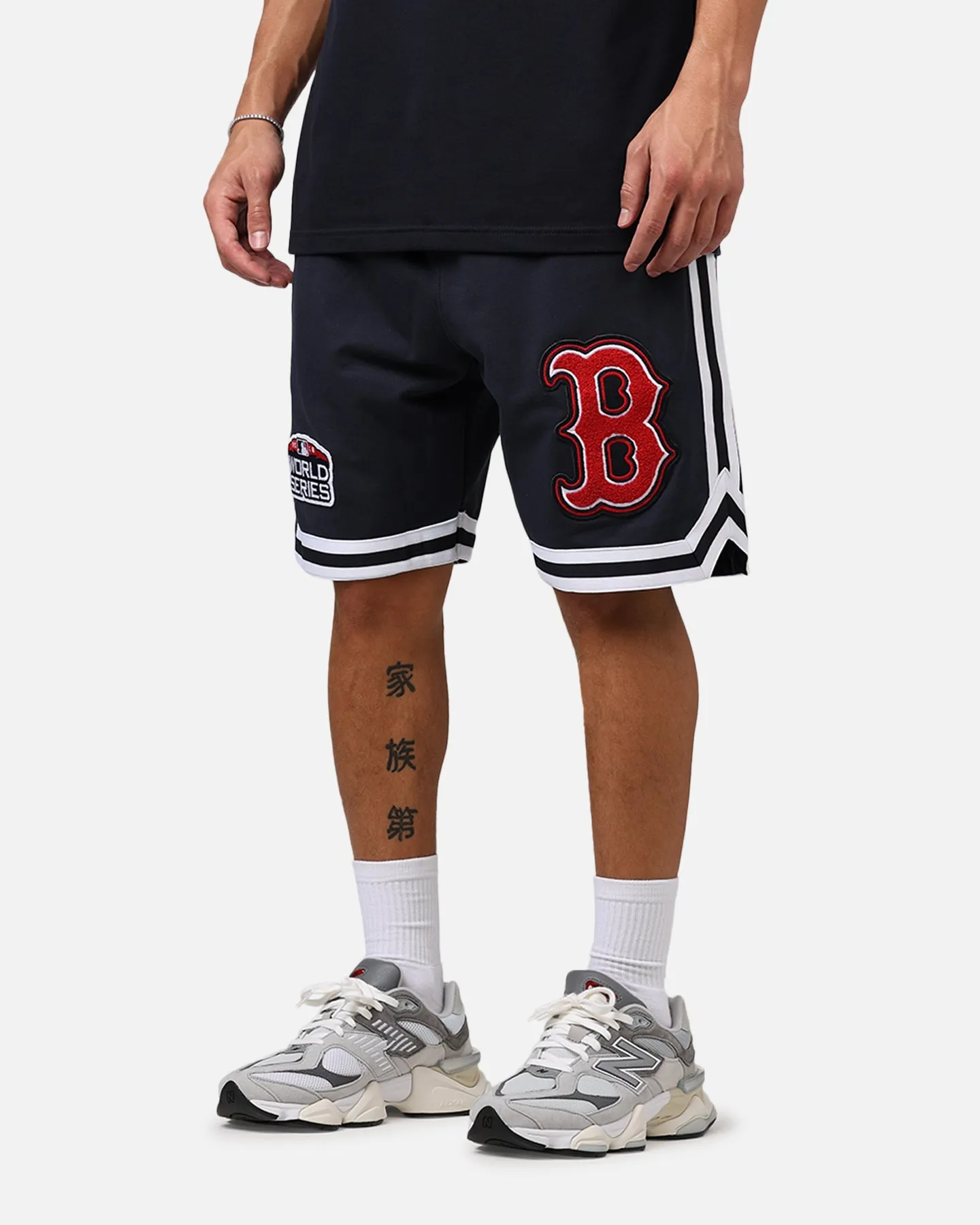 yoga clothes Soft Waist New Era Boston Red Sox 'Logo Select Official Team Colors' Shorts OTC