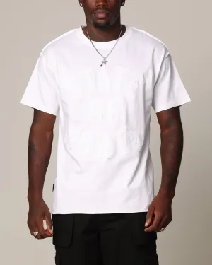 Sustainable Production Process Simple yet stylish Saint Morta State Of Morta Appliqu?? T-Shirt White