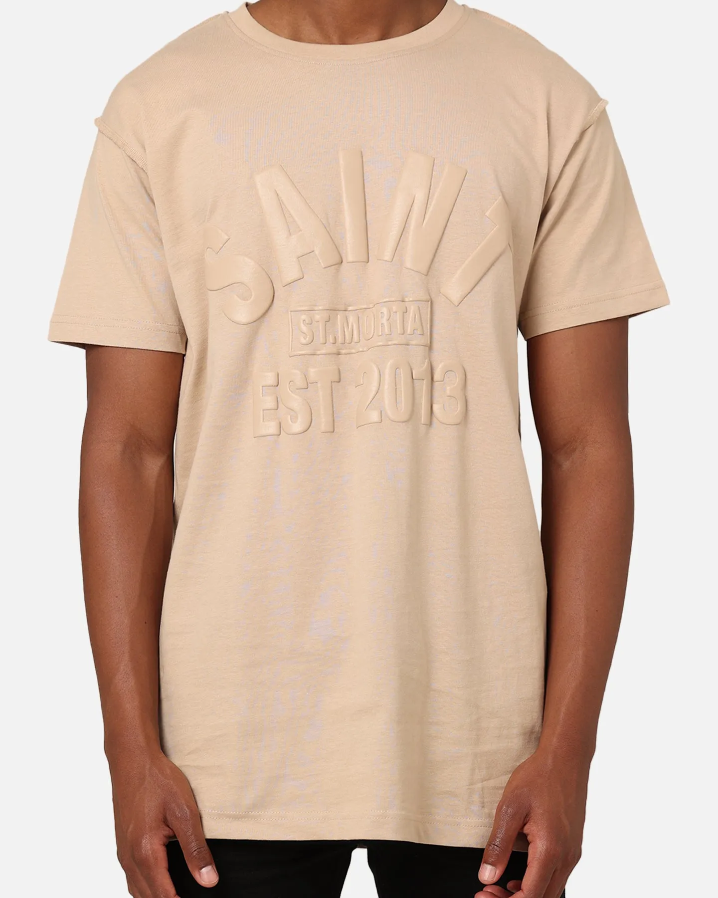 Saint Morta St Morta Lafayette T-Shirt Stone Perfect Comfort Wear