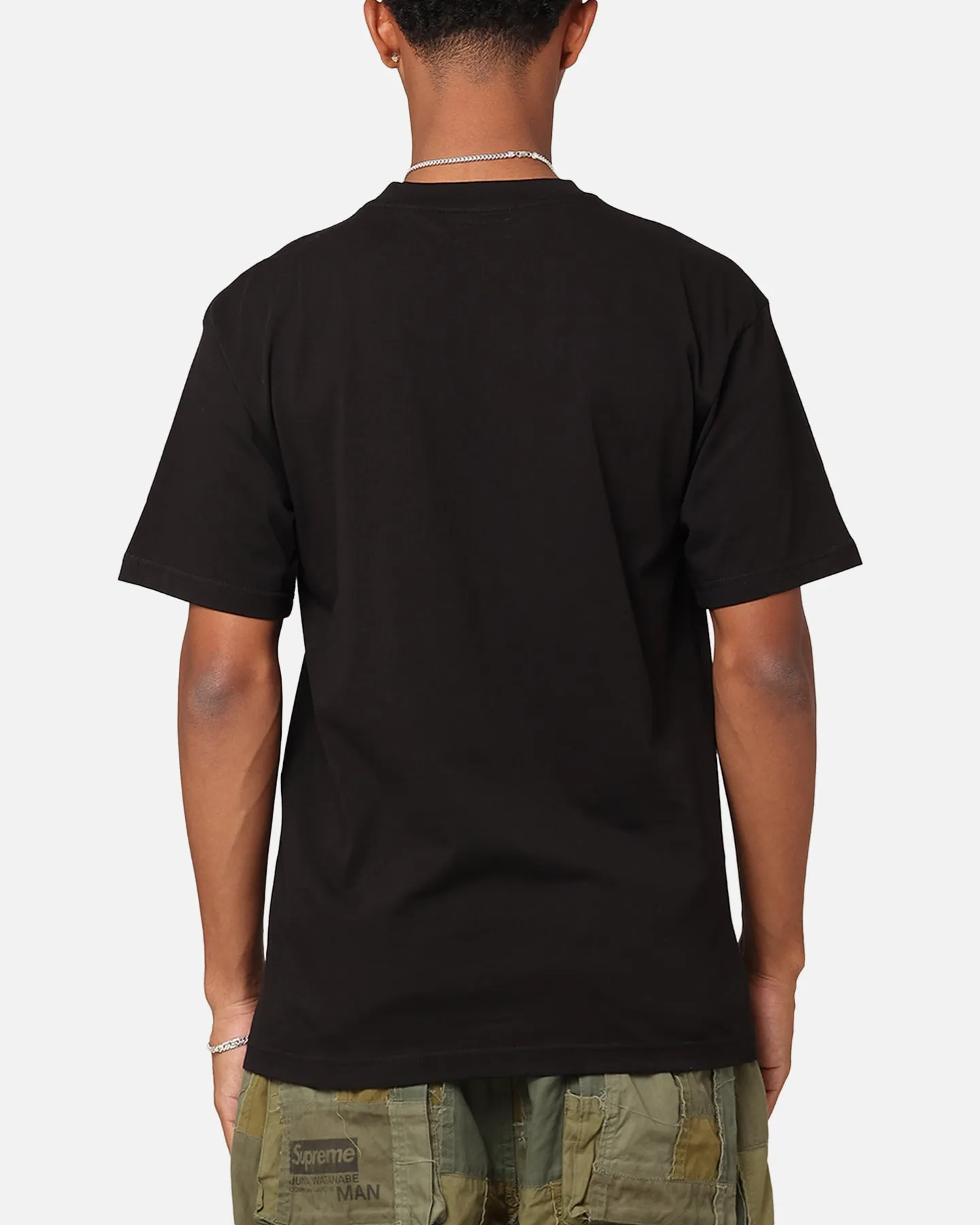 Market Art Market Bear T-Shirt Black Soft Breathable