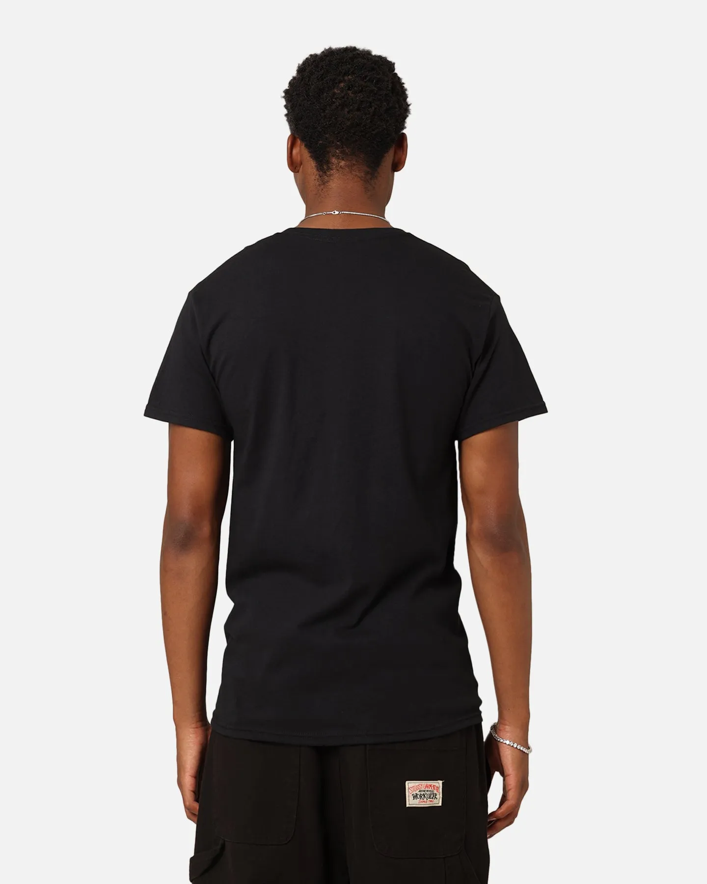 Outdoor Leisure Non Toxic Materials Goat Crew Big LA Baller T-Shirt Black