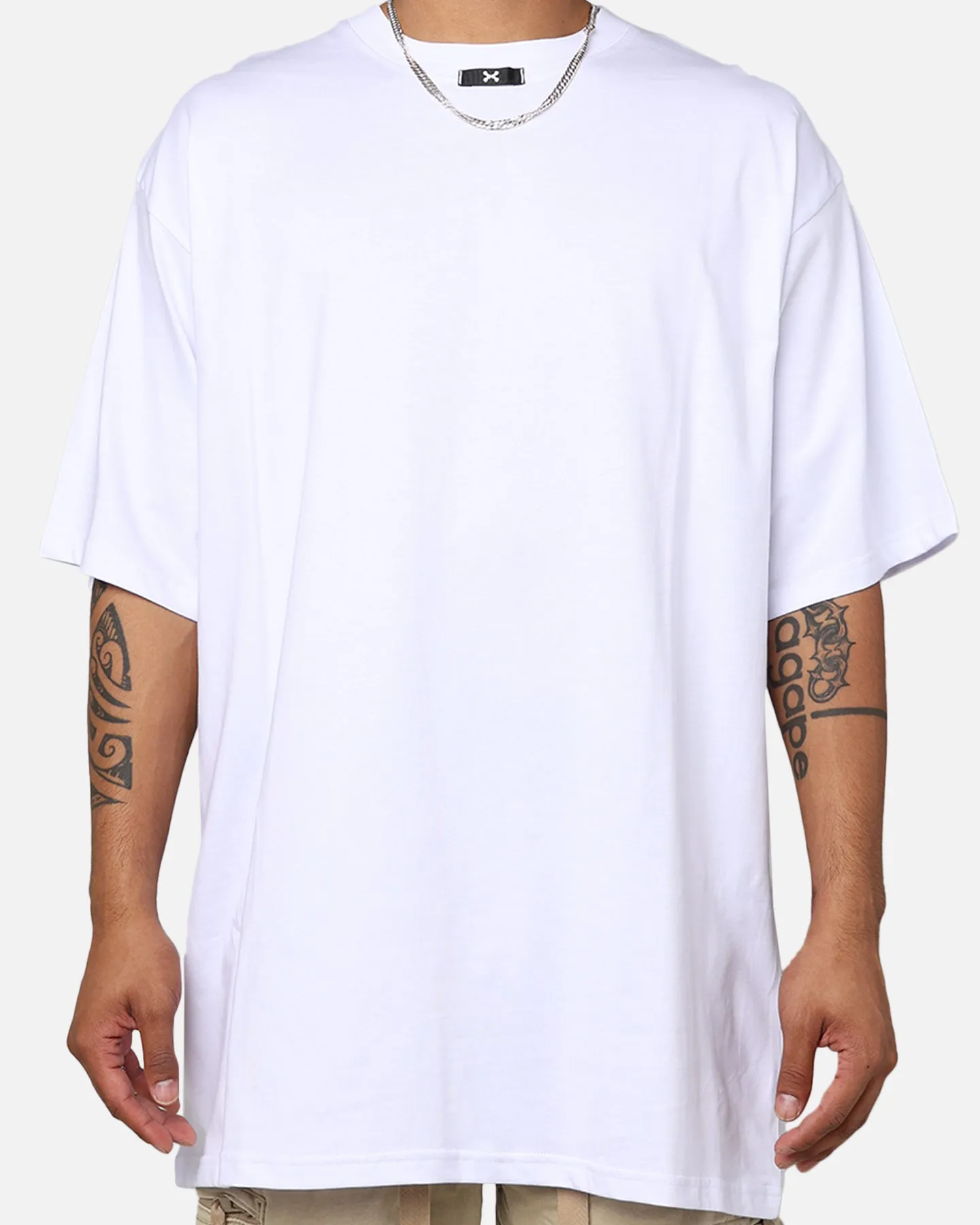 Printed uniqueness DXXMLIFE L-0 A Baggy T-Shirt White