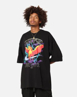 Nike Sportswear Oversized T-Shirt Black OdorResistantTechnology Basic Comfort