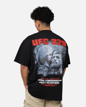 Versatile Apparel UFC By Goat Crew Khabib Nurmagomedov vs. Conor McGregor  229 Card T-Shirt Black
