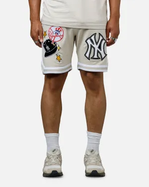 Ventilated Back Panels New Era New York Yankees 'Logo Select' Summer Shorts Stone