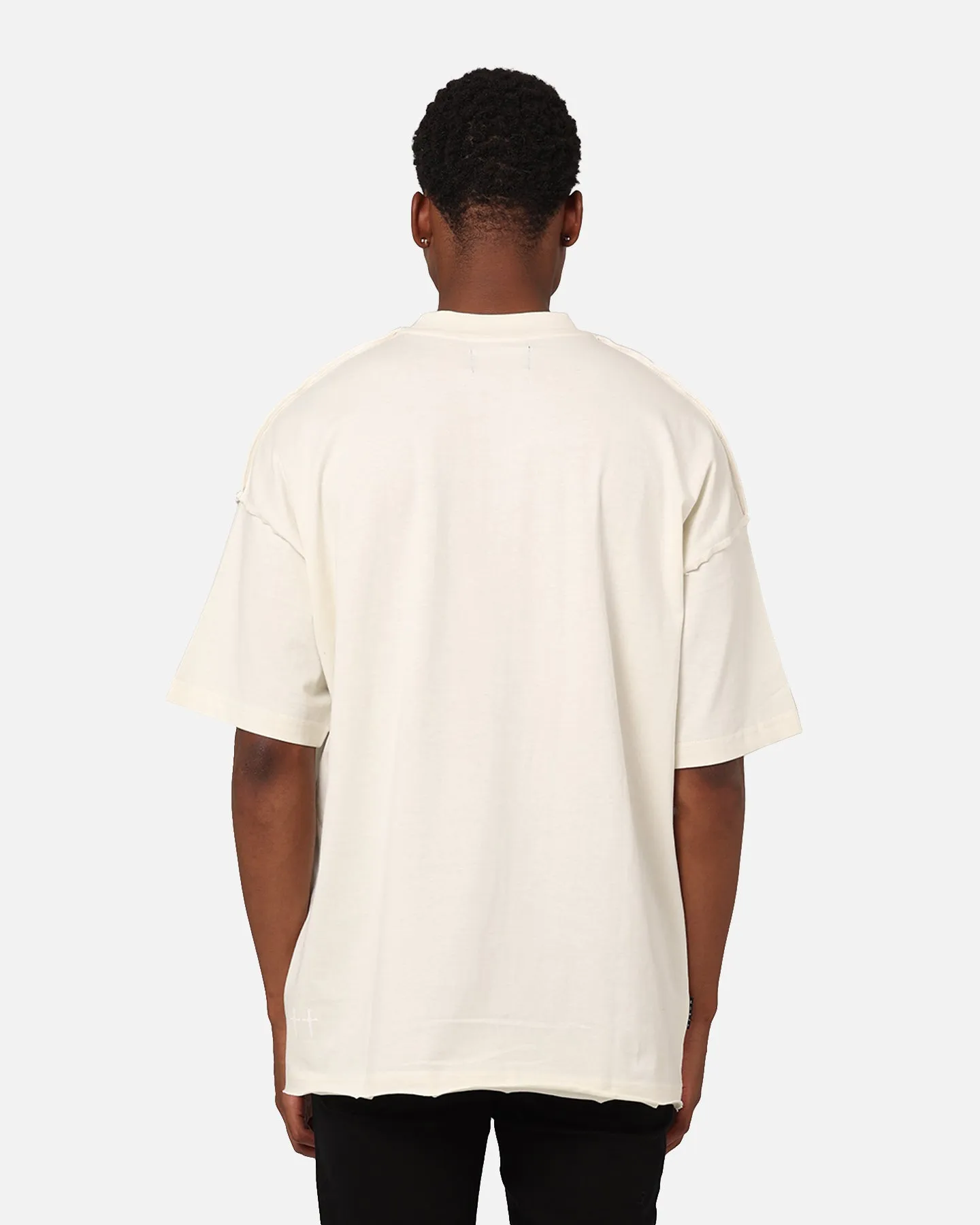 Saint Morta St Morta Boxy T-Shirt Off White Comfy Fit Layer