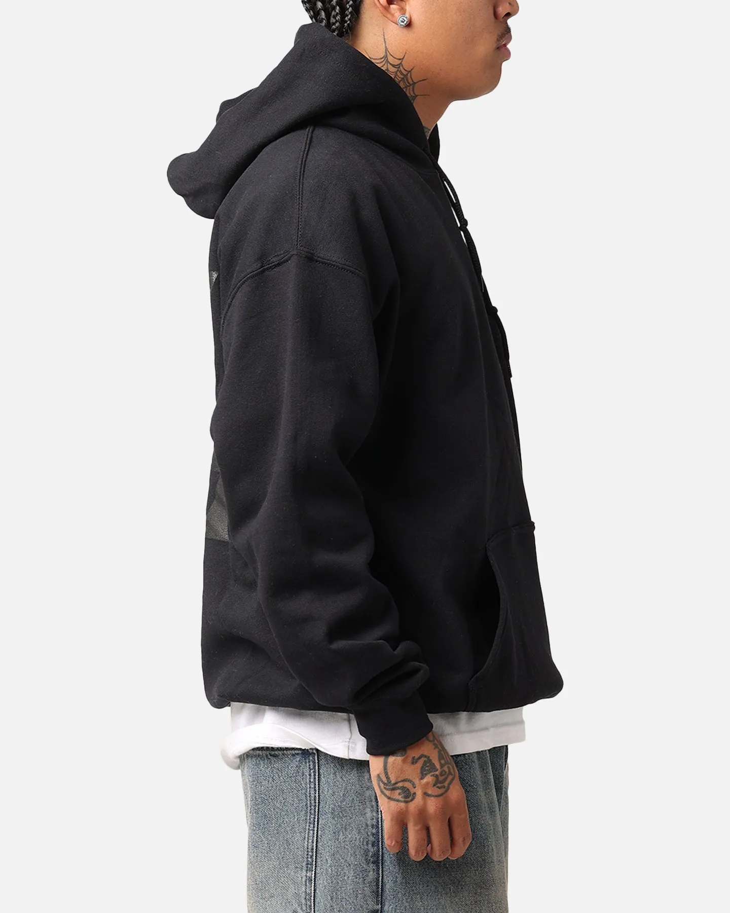 Urban Day Acrylic blend The Anti Order A Logo Merch Hoodie Black
