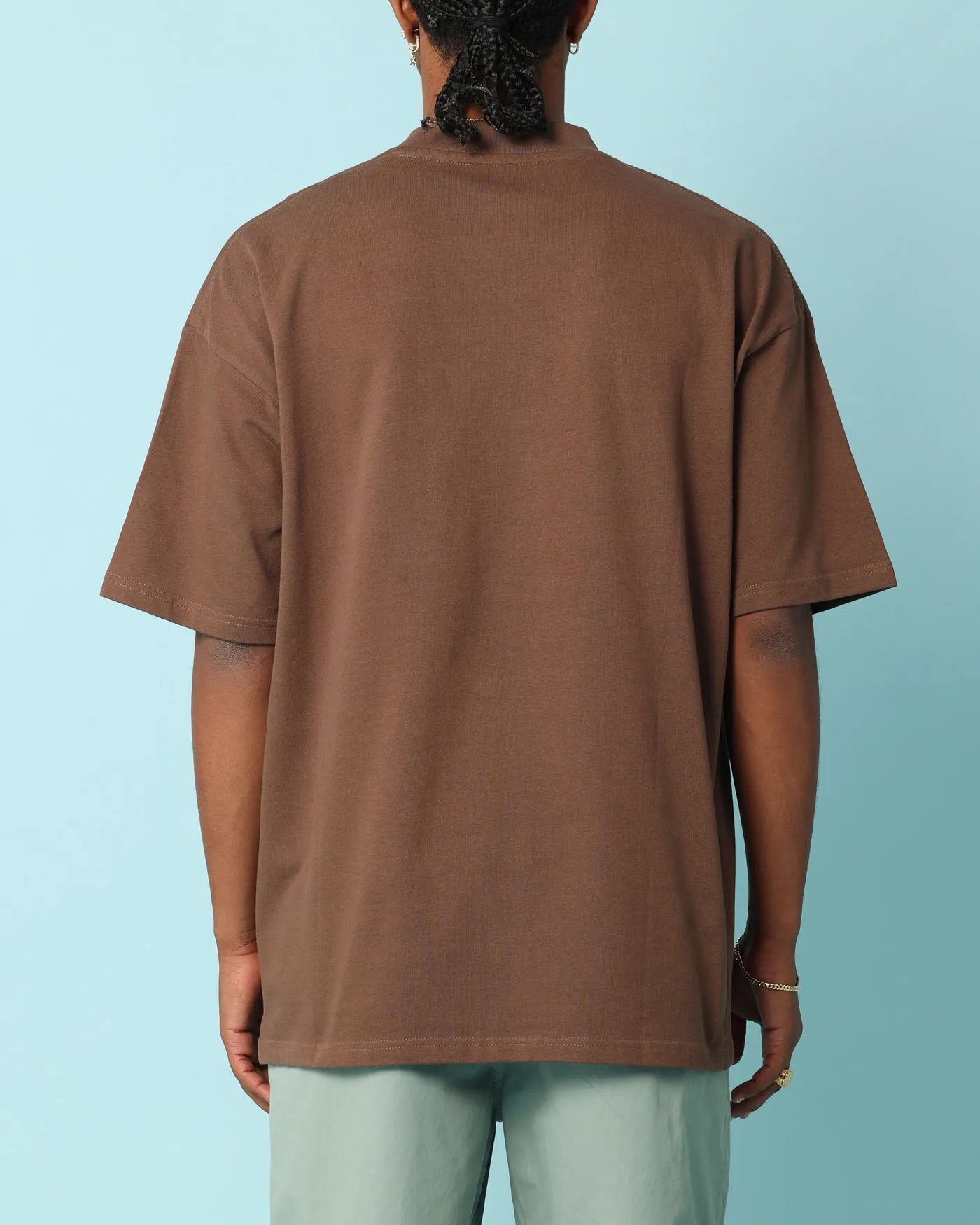 Carr?? Enterprise Oversized T-Shirt Brown Fade Resistant Coating