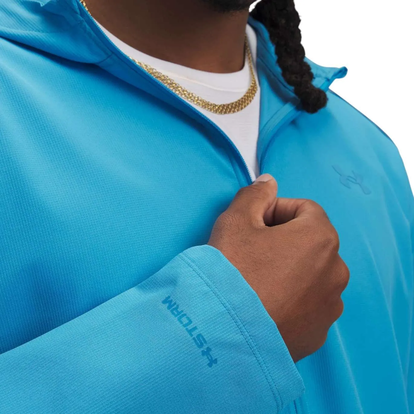 Fall Ready Under Armour Storm Run Mens Full-Zip Hooded Jacket