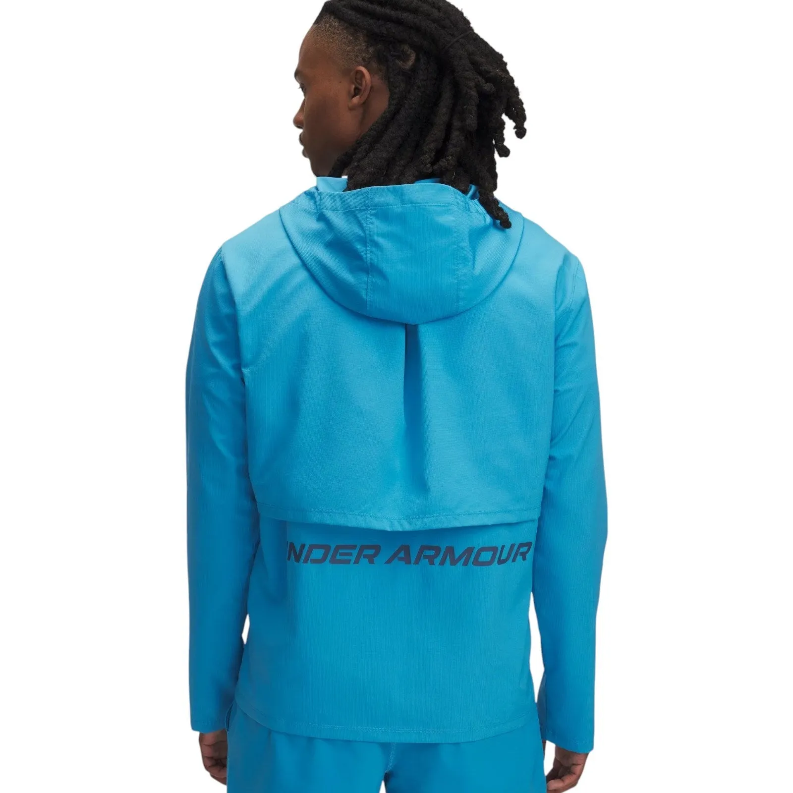 Night Out Under Armour Storm Run Mens Full-Zip Hooded Jacket