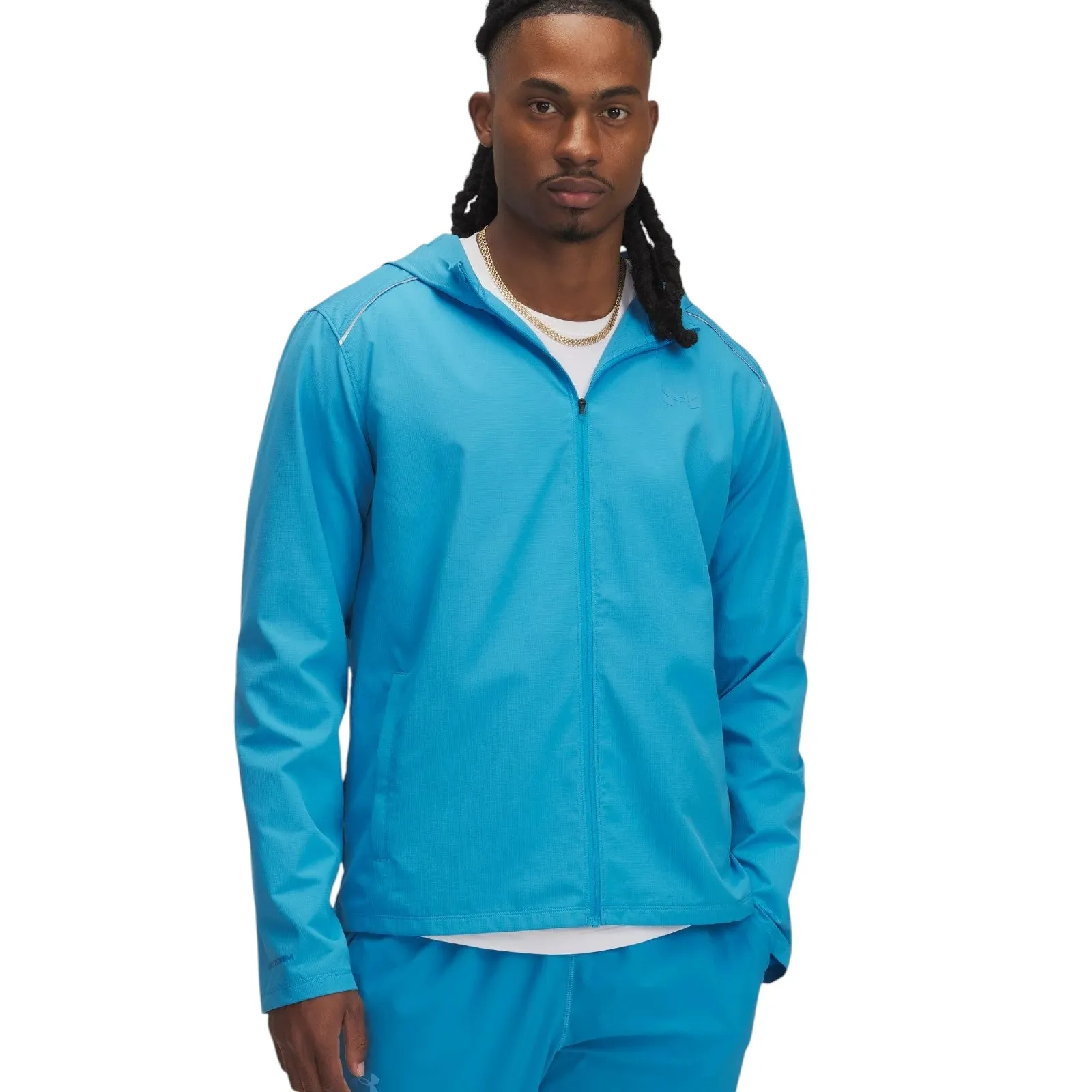 Attitude Determination Under Armour Storm Run Mens Full-Zip Hooded Jacket