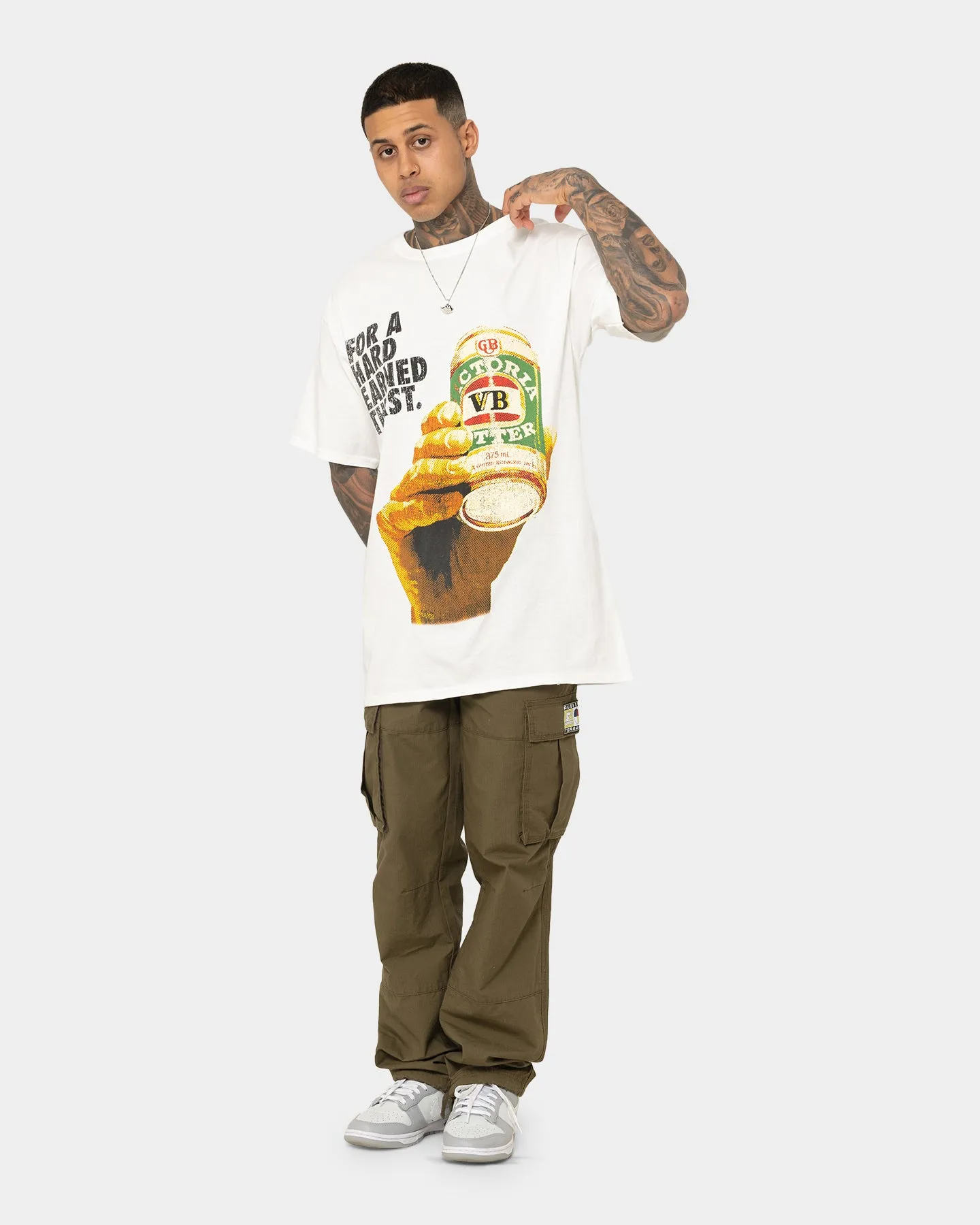 Goat Crew X VB Cheers T-Shirt White Low carbon footprint