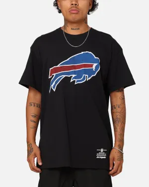Breathable knit Majestic Athletic Buffalo Bills Team Crest T-Shirt Black