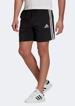 Unisex Design Layered Protection System Adidas Men's Aeroready Essentials Chelsea 3-Stripe Shorts Black