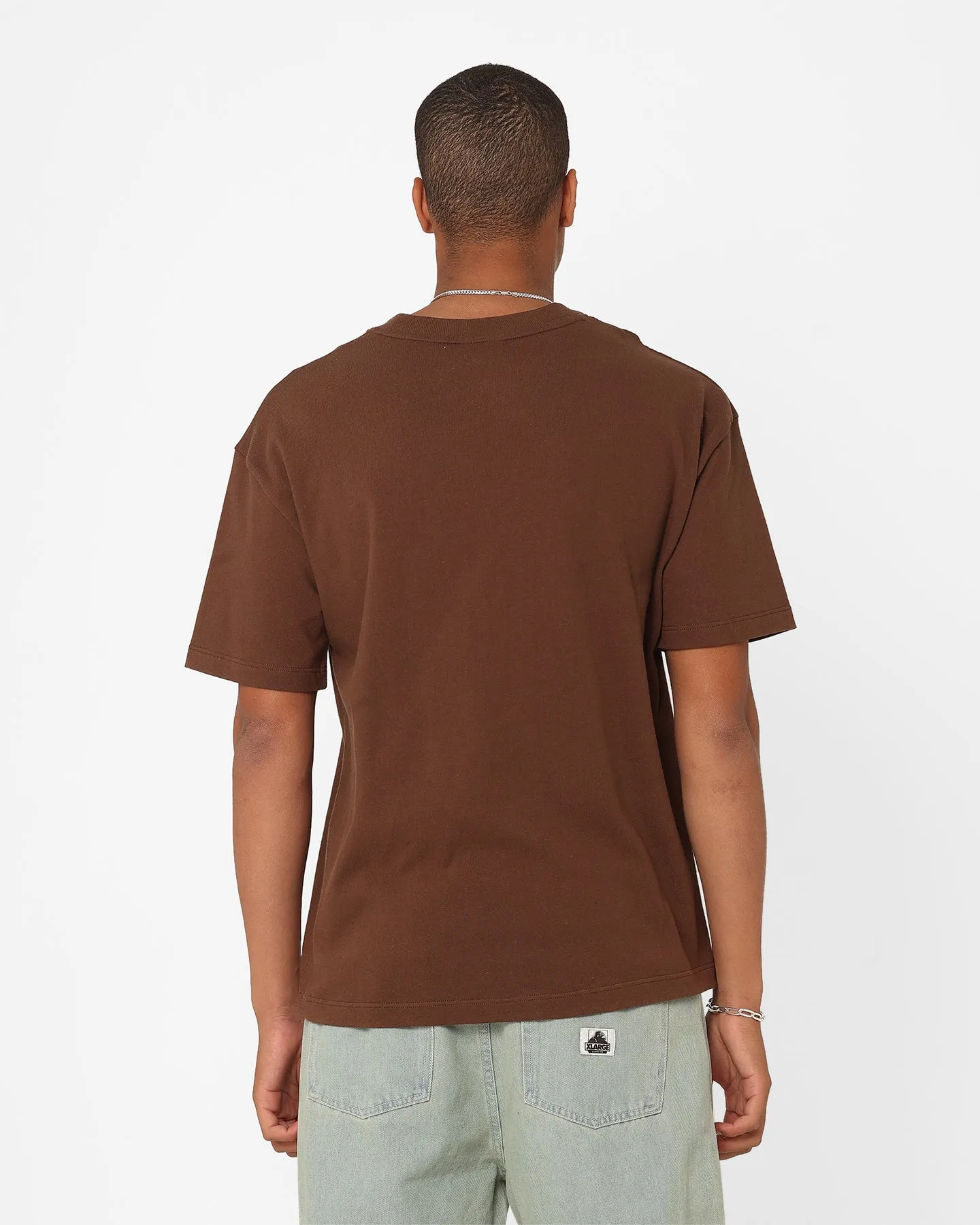 Champion Heritage 2K Logo T-Shirt Saddleback Classic Comfort