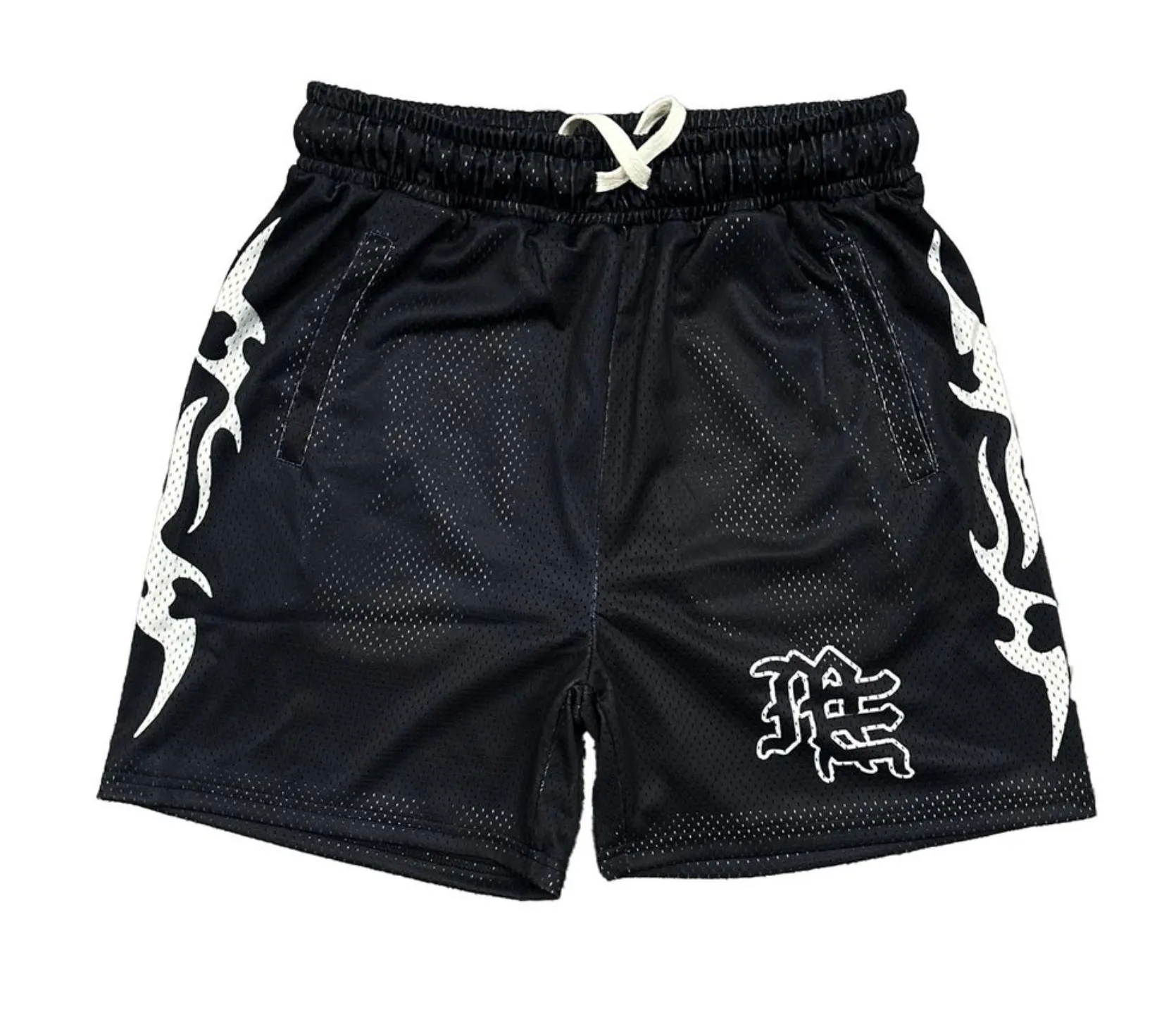 Dynamic Glow MIXED EMOTION- BLACK 'Lightning' Shorts