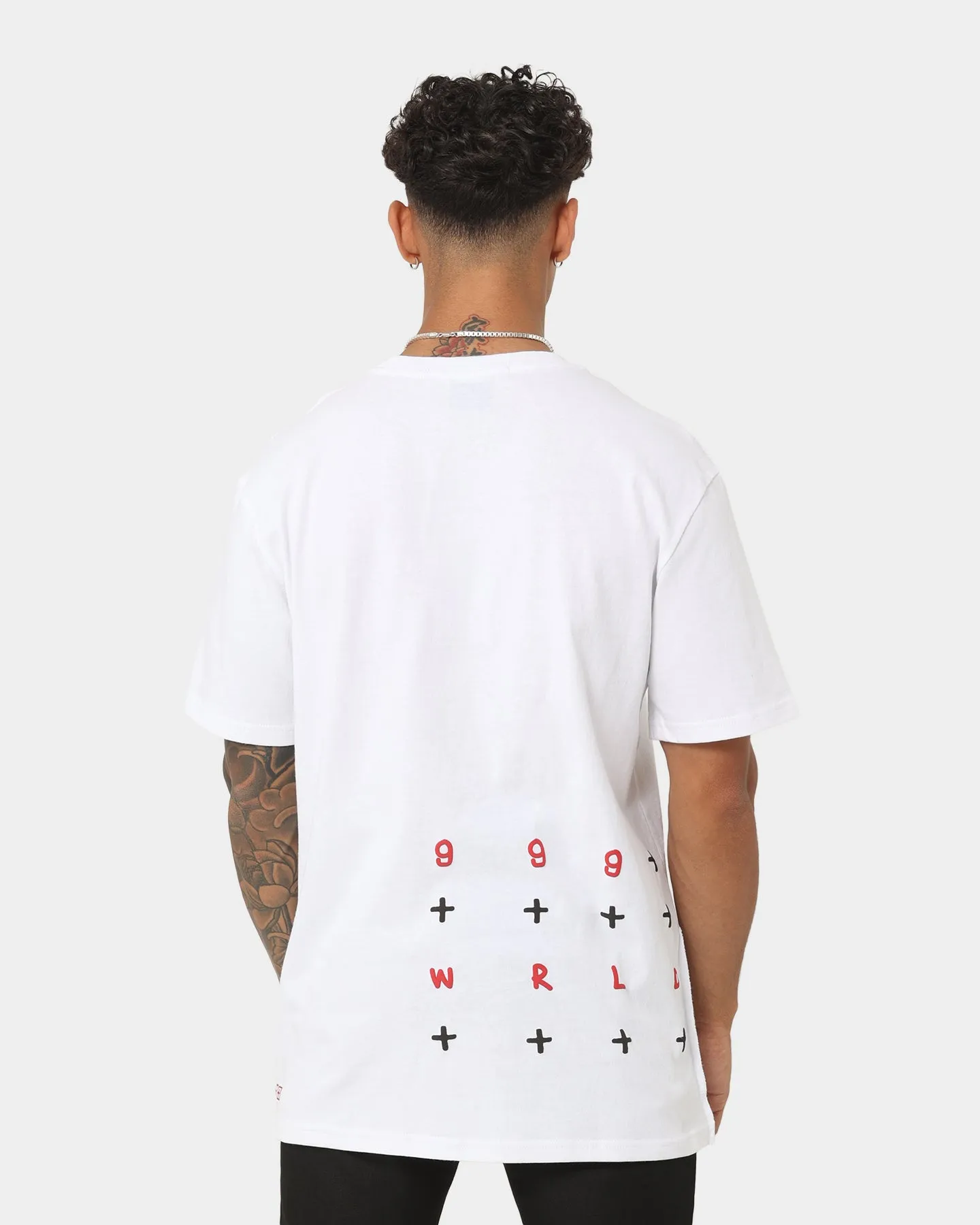Cozy and Soft Scoop neck femininity Ksubi Never Die Kash T-Shirt White