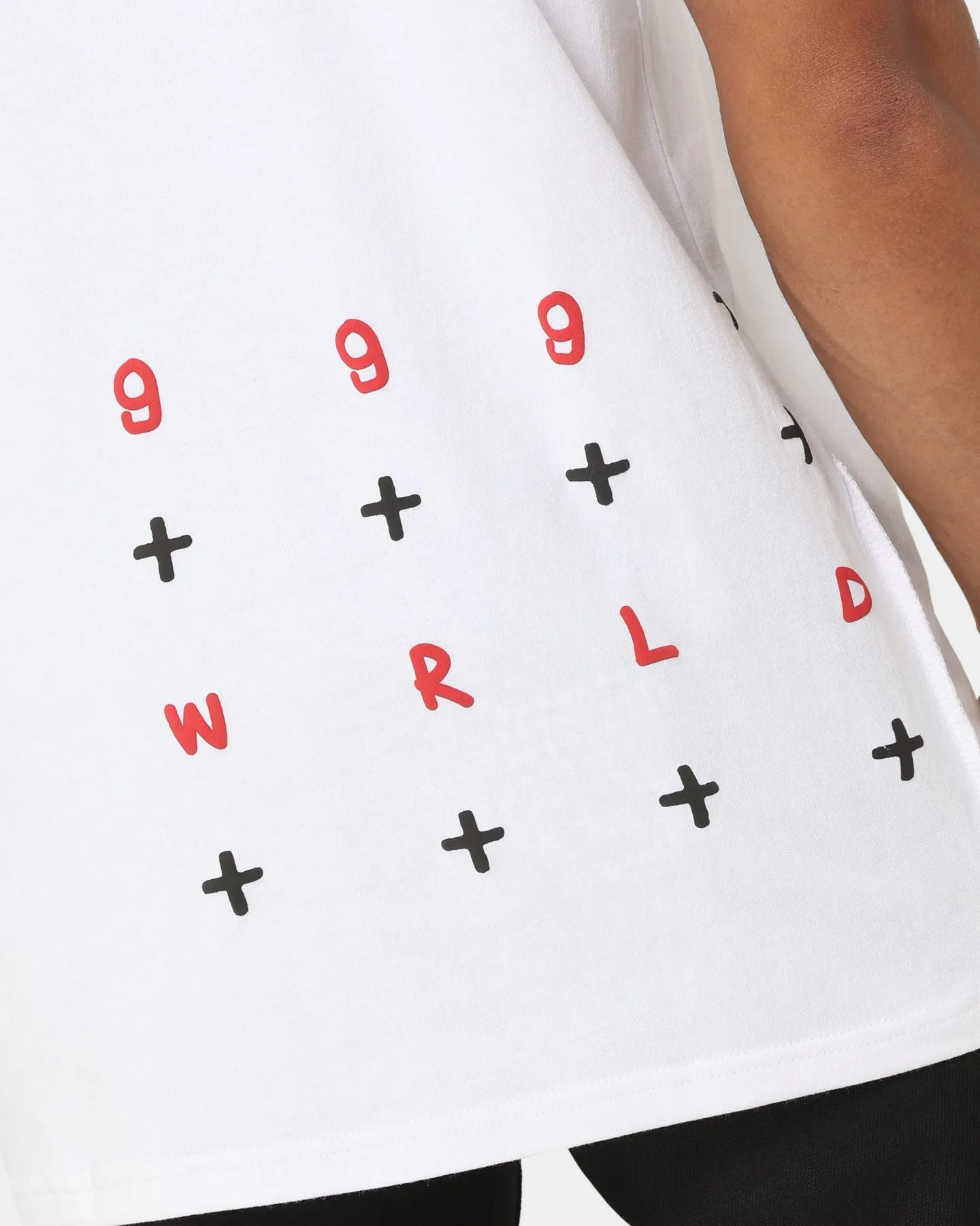 Ksubi Never Die Kash T-Shirt White Hypoallergenic Textile