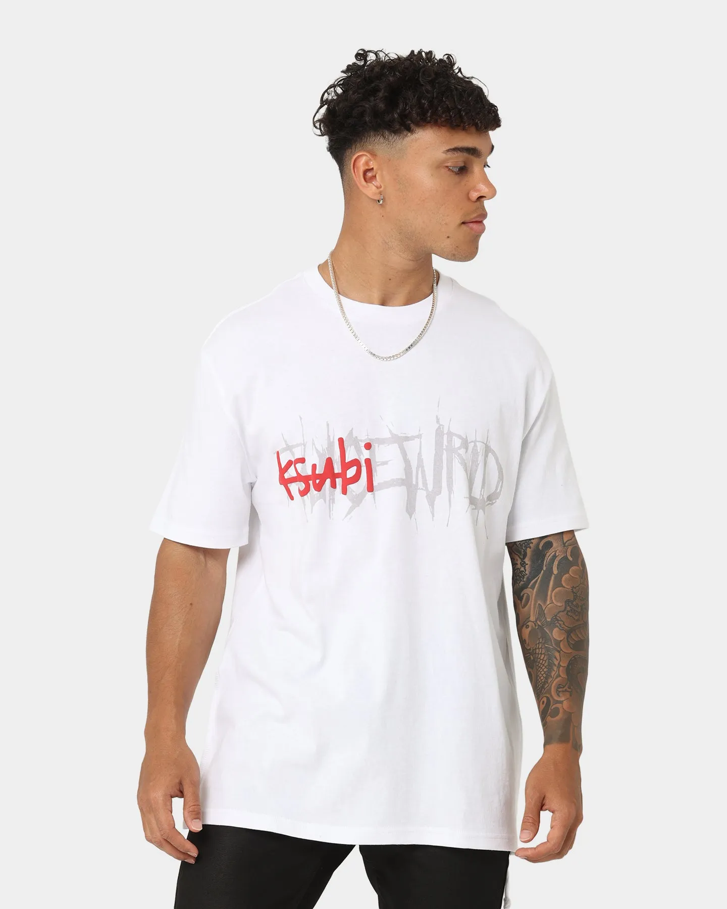 Ksubi Never Die Kash T-Shirt White Comfortable Wear Minimal Trend
