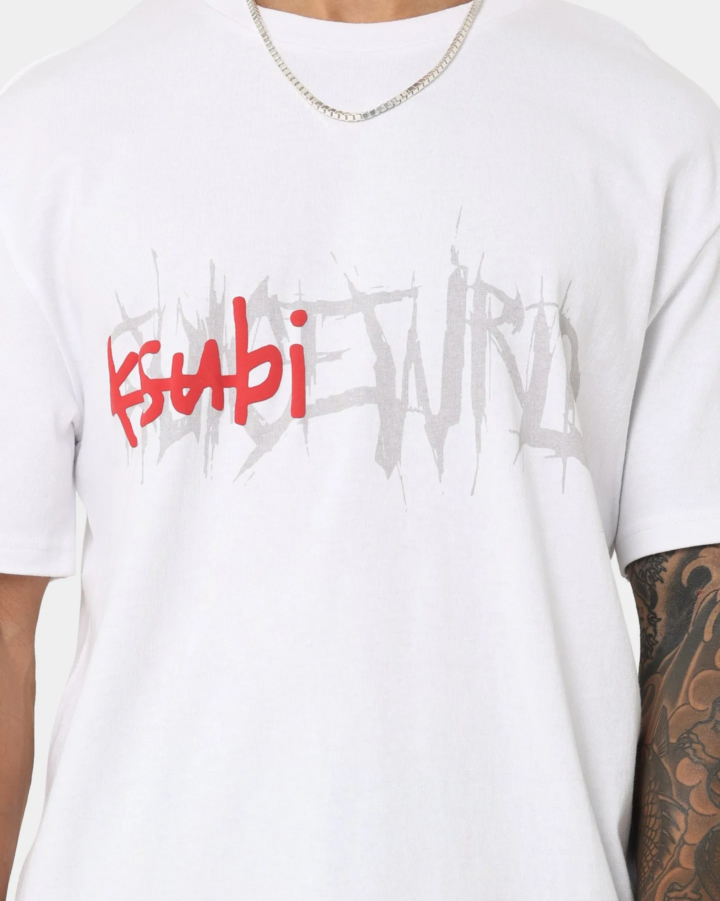 Weekend Smart Look Ksubi Never Die Kash T-Shirt White