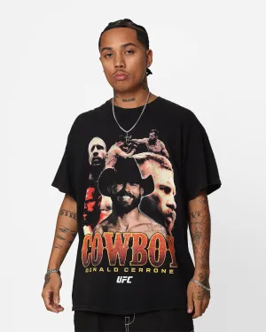 Relaxed Wear UFC By Goat Crew Donald Cerrone Vintage T-Shirt Black Wash