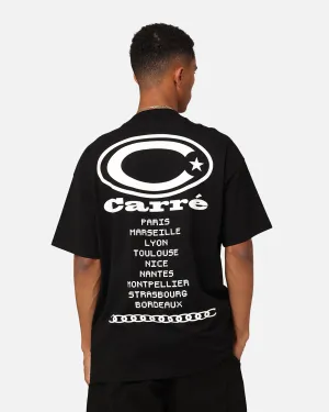 Carre C Star Oversized T-Shirt Black Comfort Style Abrasion Resistant Fabric