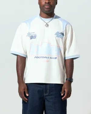 Active Comfort Loiter Tournament Jersey Off White/Blue