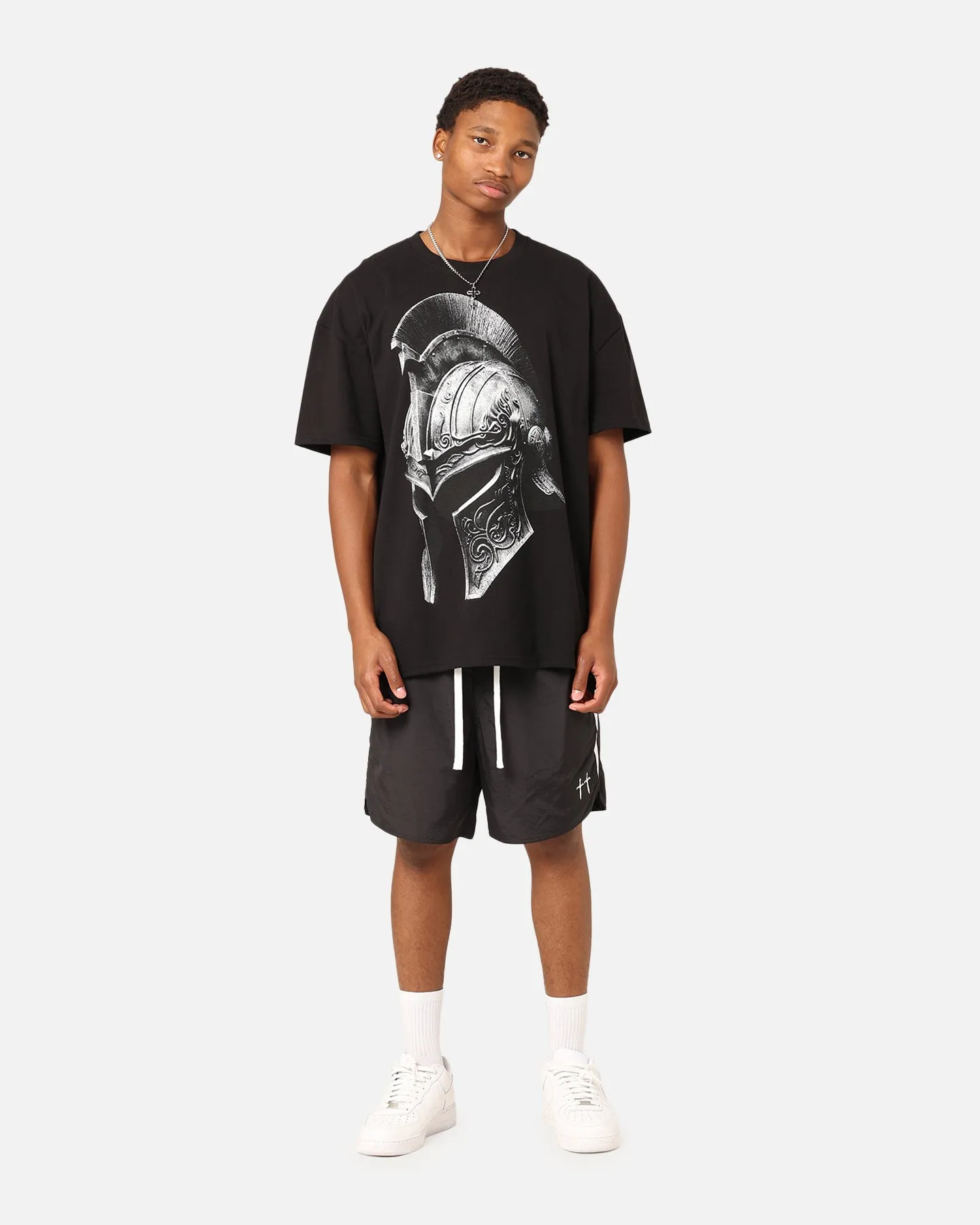 Saint Morta Gladiator T-Shirt Black Flexible Neckband