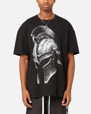 Light Style Organic Cotton Blend Saint Morta Gladiator T-Shirt Black