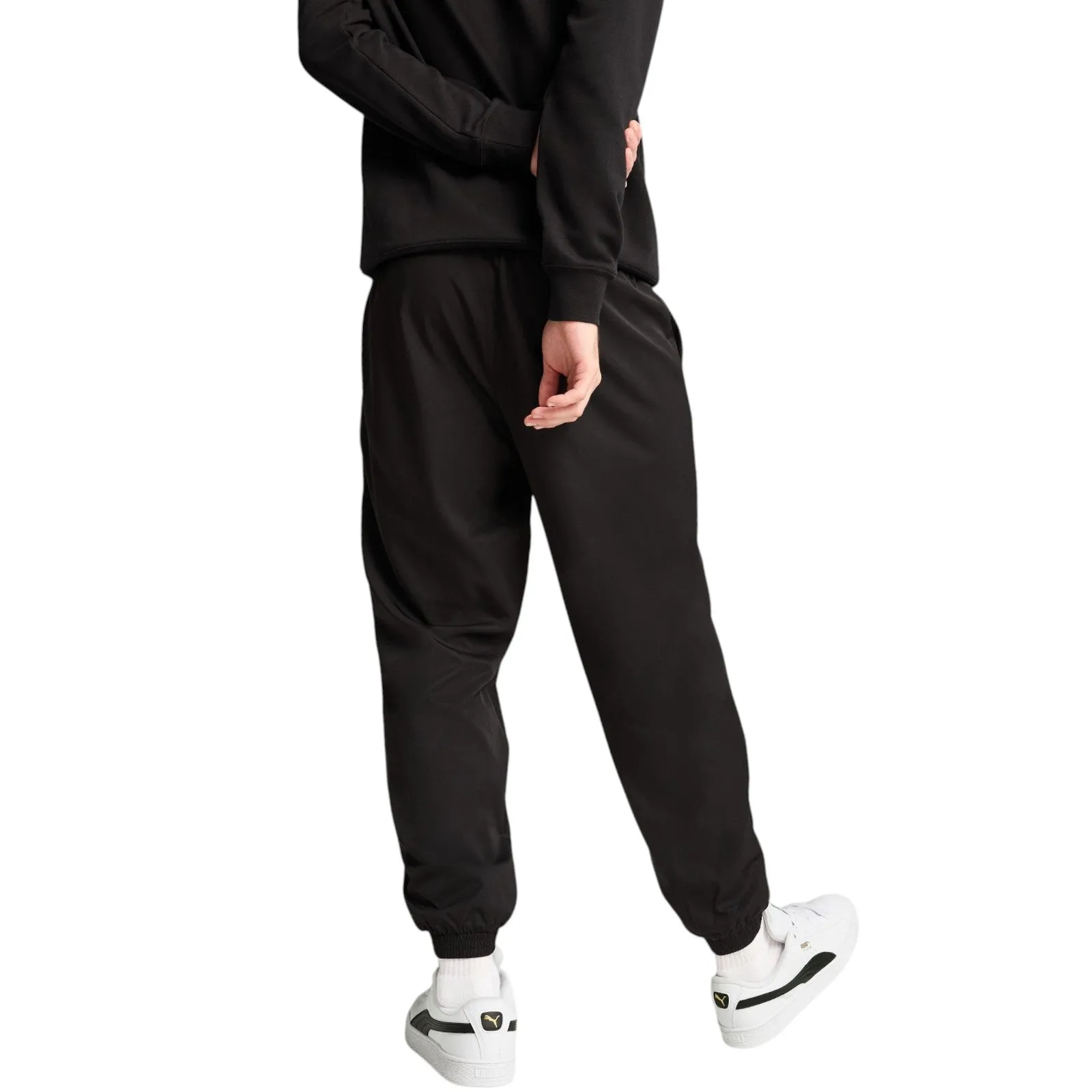 Puma Essentials Active Mens Regular-Fit Logo Training Pant Cozy Fit