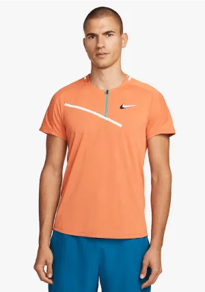 Ribbed Cuff Design Casual piece Nike Men's Court Slam Polo Tall
