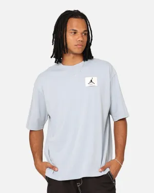 Fashion Essential Jordan Flight Essentials Oversized Crewneck T-Shirt Blue Grey