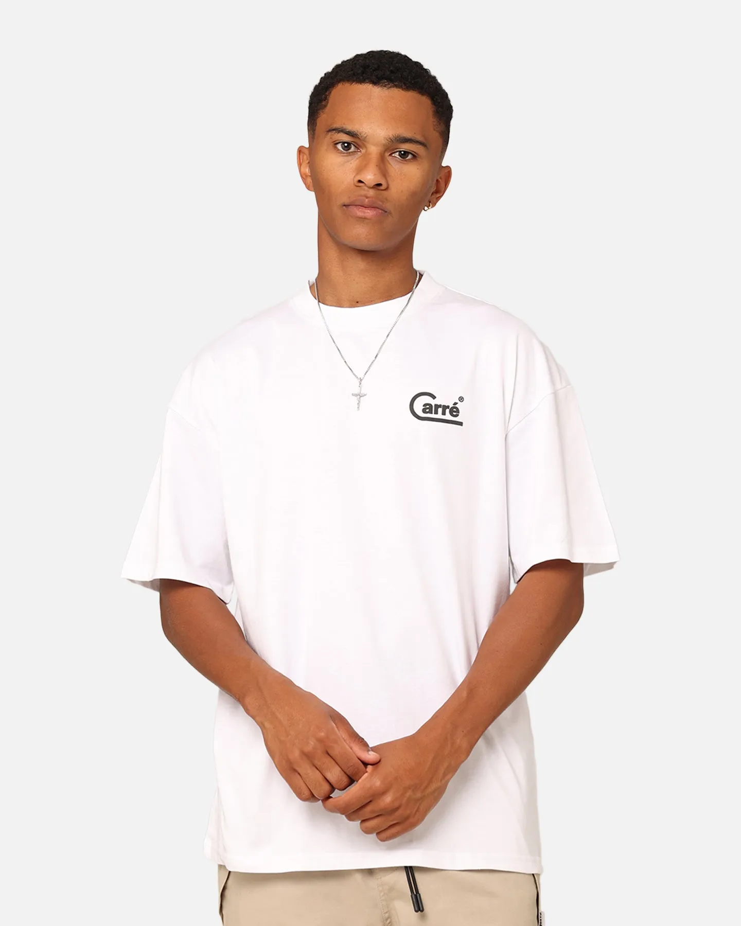 Carre Pro T-Shirt White Soft touch finish