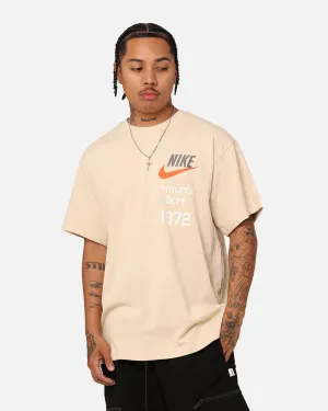 Pocket Design Nike Sportswear Knit Lightweight T-Shirt Sesame