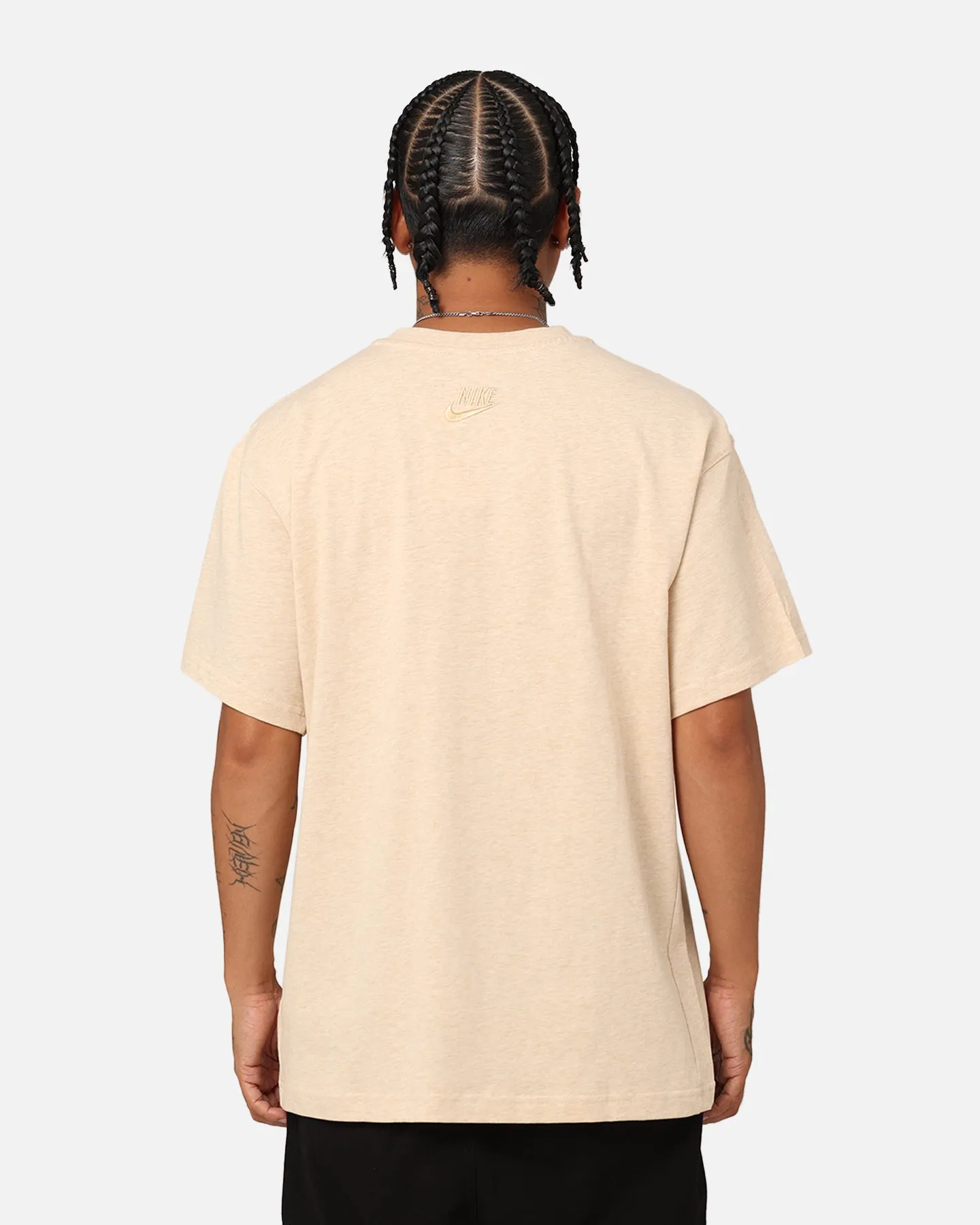 Garment Dyed Finish Nike Sportswear Knit Lightweight T-Shirt Sesame