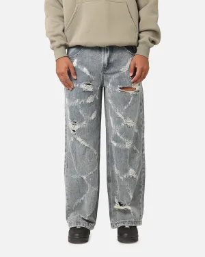 Saint Morta Amplus Web Jeans Vintage Blue WaterRepellentCoating Fashion Fit