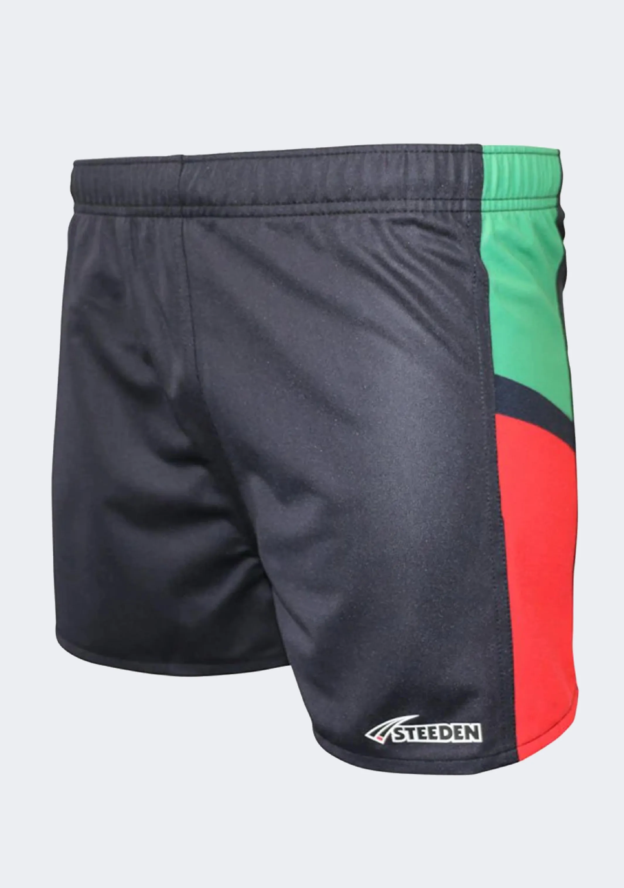 t shirt Daily Use Steeden Men??s Rugby League Shorts Black/Green/Red