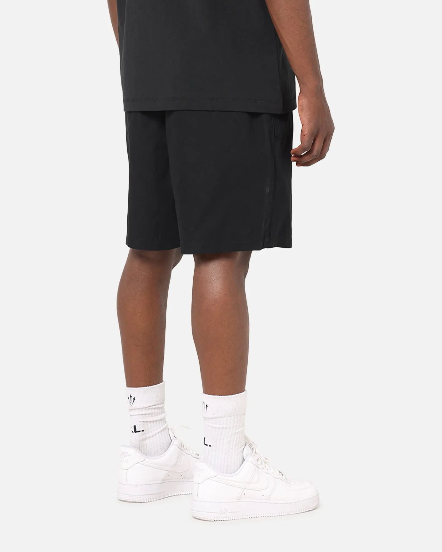 Durable Quality X-Large 91 Stock Beach Shorts Black