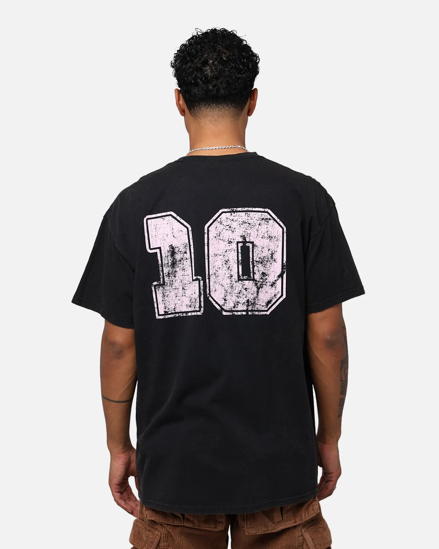 Goat Crew Football Club 10 T-Shirt Black Wash Prom
