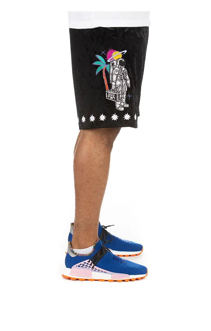 Billionaire Boys Club Odyssey Short (Black) BiasCut Trims AbrasionFree Edging
