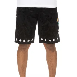BreathableMesh Pure Linen Blend Billionaire Boys Club Odyssey Short (Black)