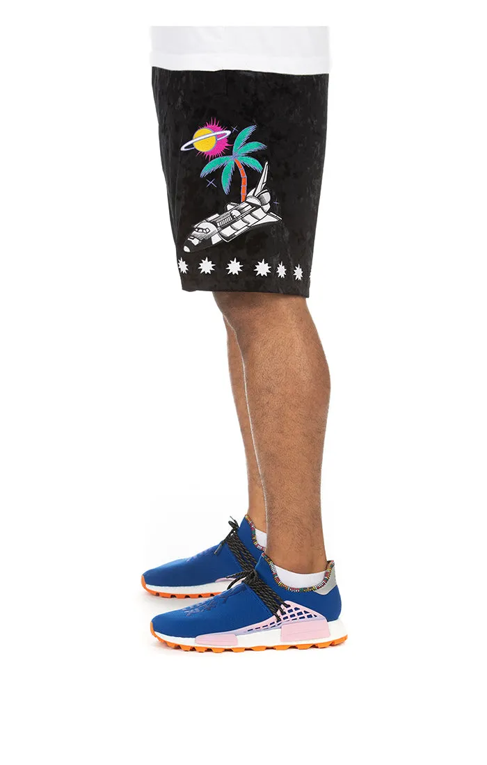 Billionaire Boys Club Odyssey Short (Black) ElasticFree Cuffs