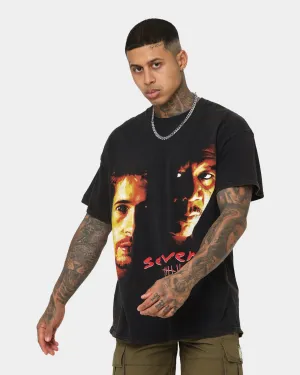 American Thrift X Seven Seven Vintage T-Shirt Black Wash Lightweight Construction Abrasion Resistant Fabric
